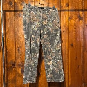 Abercrombie & Fitch Brown and Green Cargo Pants
